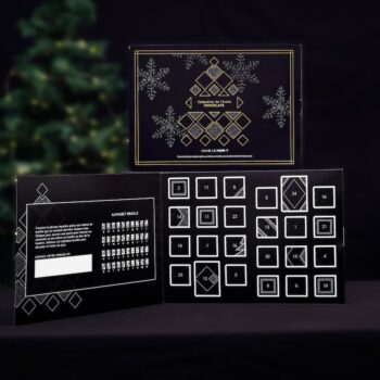 calendrier de l'avent dans le noir